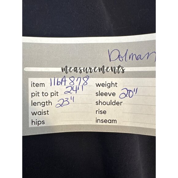 Abercrombie & Fitch XS Oversized Navy Blue Hoodie Soft A&F Essentials - Picture 12 of 14